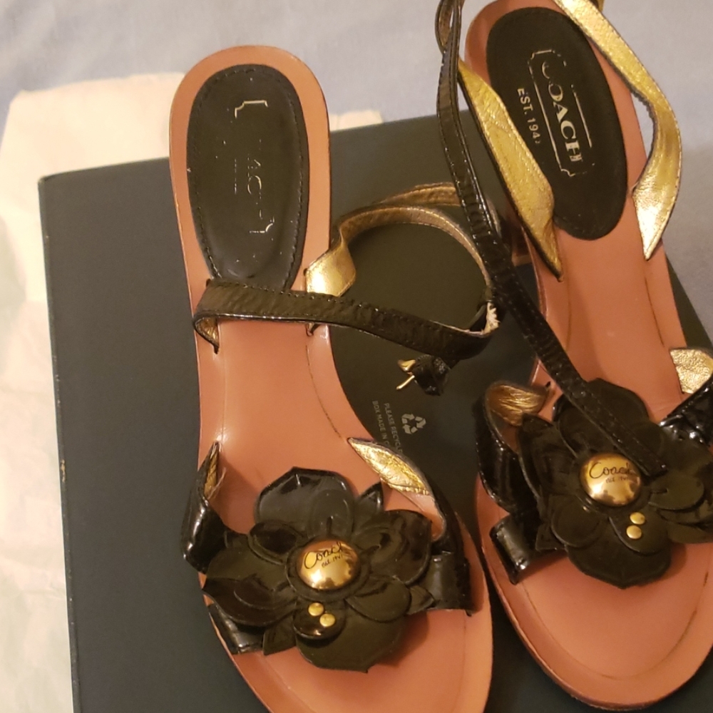 Coach sandals